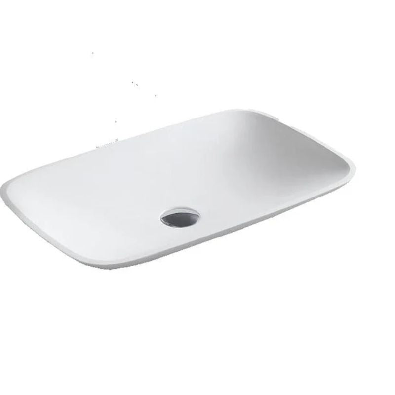 Francesca Counter Top Basin 24" x 15" Corian basin